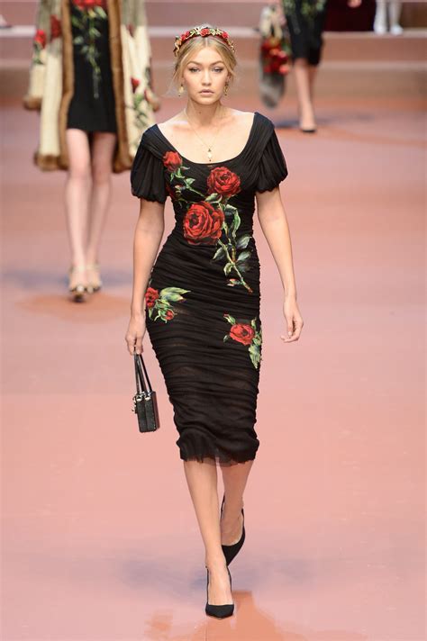 Gigi Hadid Walks In Dolce And Gabbana Fall 2015 Show Which Probably Made