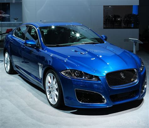 jaguar xfr  blue  jaguar jaguar car dream cars