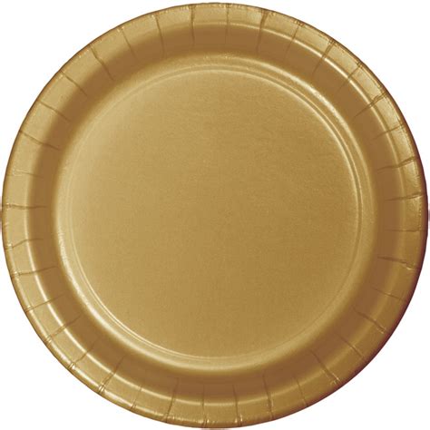 gold heavy duty   paper plates party  lewis elegant party