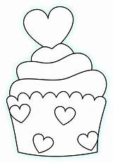 Cupcake Scraps Heaven Designs Little Valentine Digi Freebie Jan Enjoy Stamp sketch template