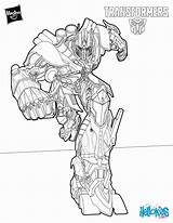 Coloring Transformers Grimlock Sheets Gif sketch template