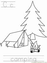 Coloring Camping Pages Preschool Colouring Toddlers Printable Scout Girl Comments Coloringhome Library Popular Christmas sketch template