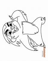 Bunga Lion Coloring Pages Kion Guard Fuli Beshte Printable Guarda Do Disneyclips Leão Sketch Color sketch template