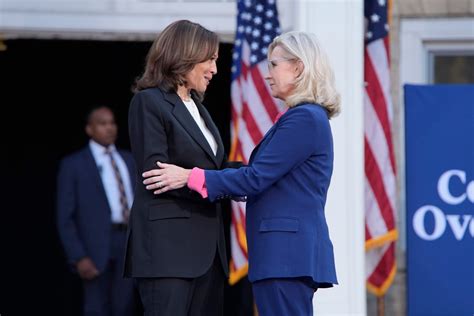 Liz Cheney Campaigns With Kamala Harris In A Historic Display Of