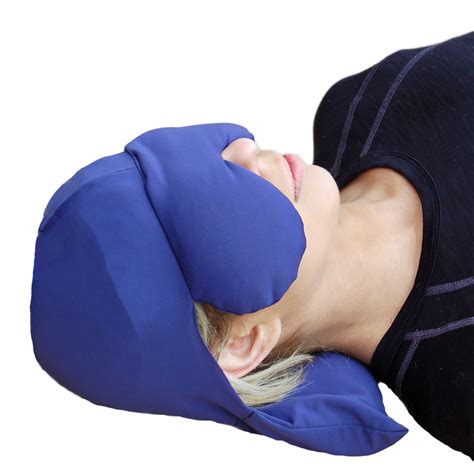 new sinus pressure and migraine headache relief herbal cap and eye mask