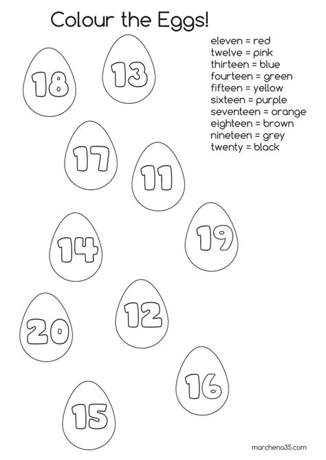 numbers   coloring pages   wear coloring pages color