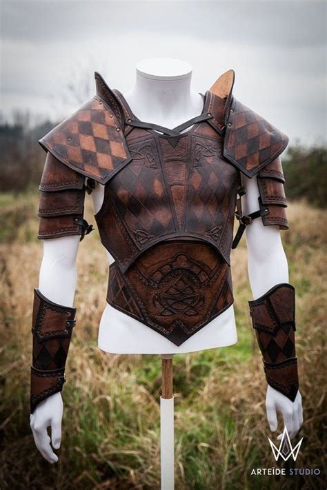 man armour armor clothing leather armor character outfits