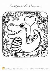 Coloring Hattifant Teller Stripy Fortune Pages Cuties Frisbee Getcolorings Color Croco sketch template