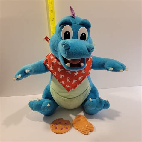 vintage  playskool hungry hiccuping ord dragon tales cookies chips  plush  ebay