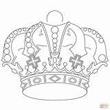 Crown Coloring Pages Royal King Family Crowns Printable Princess Royals Color Print Kansas City Wand Tremendous Fors Magic Off Drawing sketch template