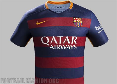 fc barcelona unveil     nike home   kits football fashionorg
