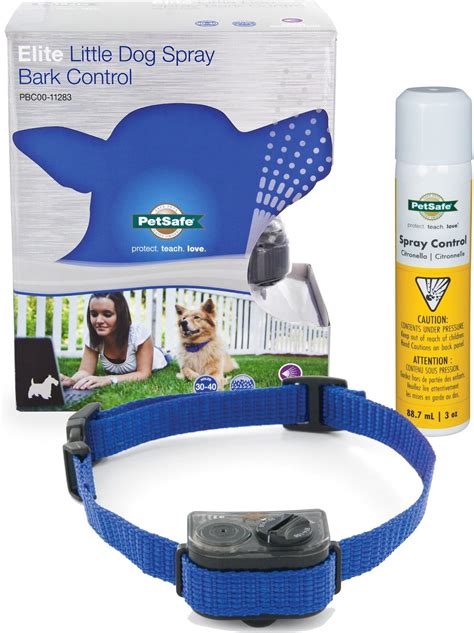 petsafe elite  dog spray bark control collar   chewycom