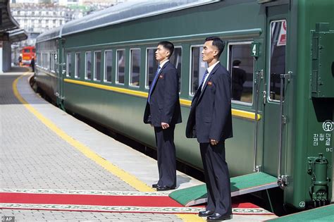 kim jong  returns  north korea   train   steps