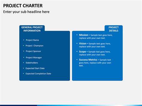 powerpoint downloadable project charter template classles democracy
