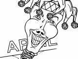 Fool Coloring April Fail Face Pages Wecoloringpage sketch template