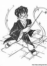 Harry Sorcerer sketch template