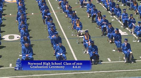 class of 2021 graduates from norwood high school john guilfoil public