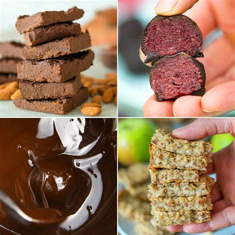 Healthy Snacks Sweet These Snacks Are Mostly Naturally Sweetened And