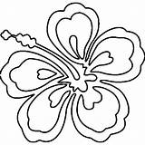 Hibiscus Moana Luau Entitlementtrap Clipartmag Getcolorings sketch template