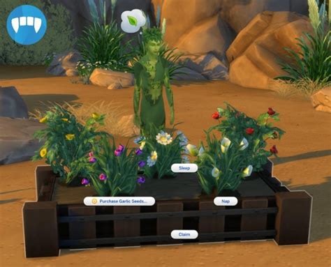 mod  sims plant sims gardening bed  sri sims  downloads