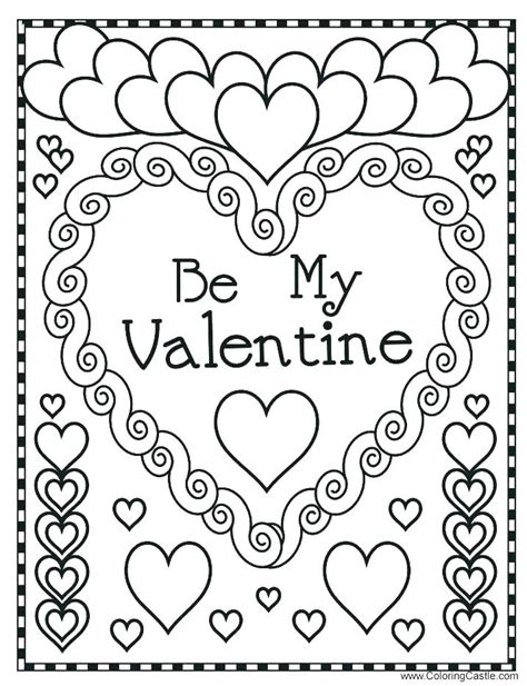 valentine coloring pages  toddlers  getcoloringscom