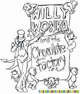 Wonka Willy Chocolate Coloring Factory Pages Printable Loompa Oompa Charlie Drawing Colouring Print Moonlight Players Posters Getdrawings Getcolorings Template Bar sketch template