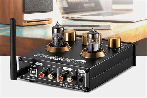 douk audio p tube headphone amp offers smooth analog sounds  usb  bluetooth sources