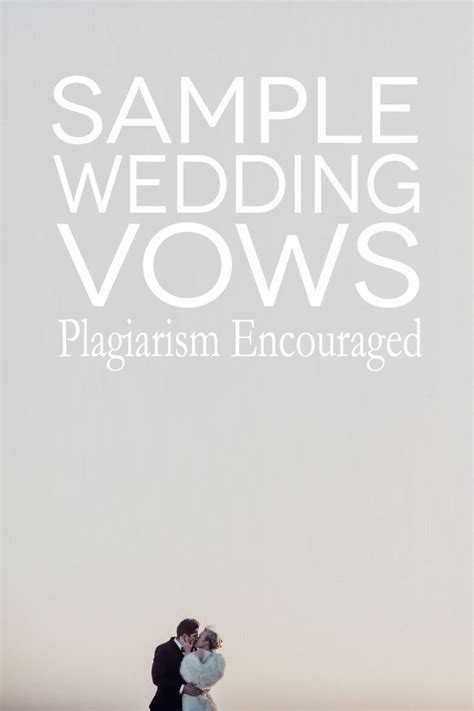 wedding vows our favorites and how to write your own apw