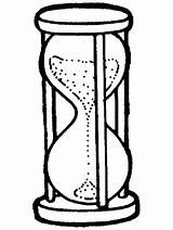 Hourglass Clock Drawing Clipartmag sketch template