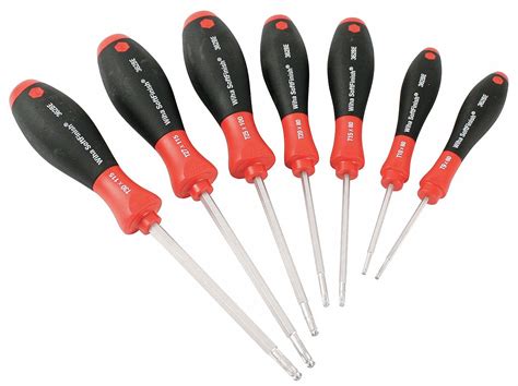 wiha tools torx screwdriver set multicomponent number  pieces