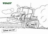Fendt Ausmalbilder Traktor Trekker Tractors 1050 Agroservice sketch template