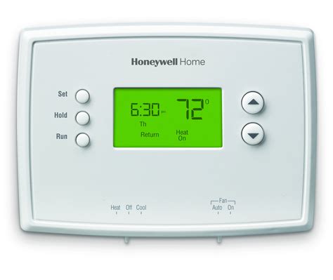 honeywell home rthb   day programmable thermostat  heat  cool  lighted