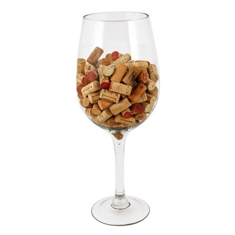 192 Oz White Wine Glass Oversized Wine Glass Wine Cork Holder Wine