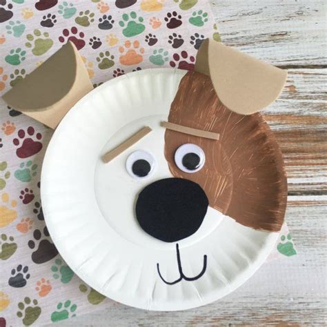 max dog paper plate craft craft gawker paper plate crafts craft