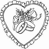 Coloring Pages Heart Pergamano Roses Valentines Hearts Freeprintablecoloringpages Disney Ornament sketch template
