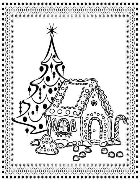 christmas coloring pages  preschoolers