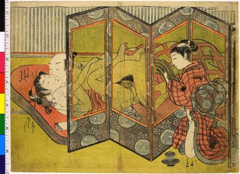 suzuki harunobu shunga print british museum ukiyo e search