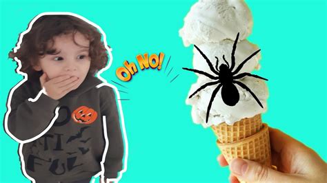 Spider On My Ice Cream العنكبوت على الآيس كريم Youtube
