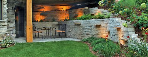 retaining wall landscaping decorativefunctional stone brick paver