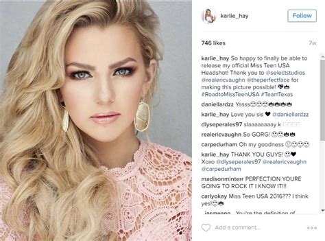 miss teen usa karlie hay of texas criticized for having used racial