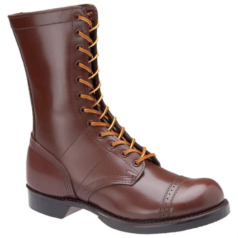 men s corcoran® 10 historic leather jump boots brown 166160 combat