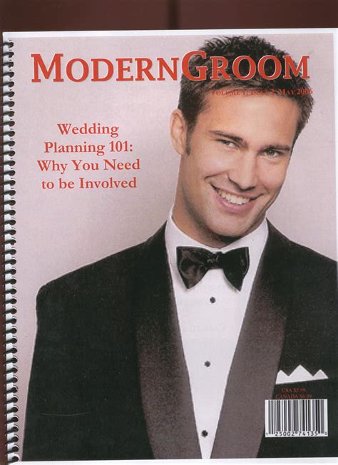 modern groom