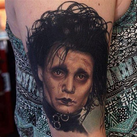 incredible johnny depp tattoos portrait tattoo tattoos