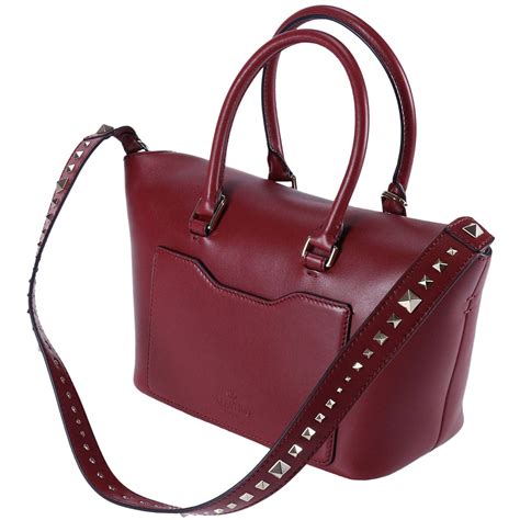 shoulder bag women valentino garavani handbag valentino garavani women burgundy handbag