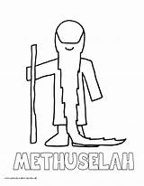 Methuselah Enoch Bible Sheets sketch template