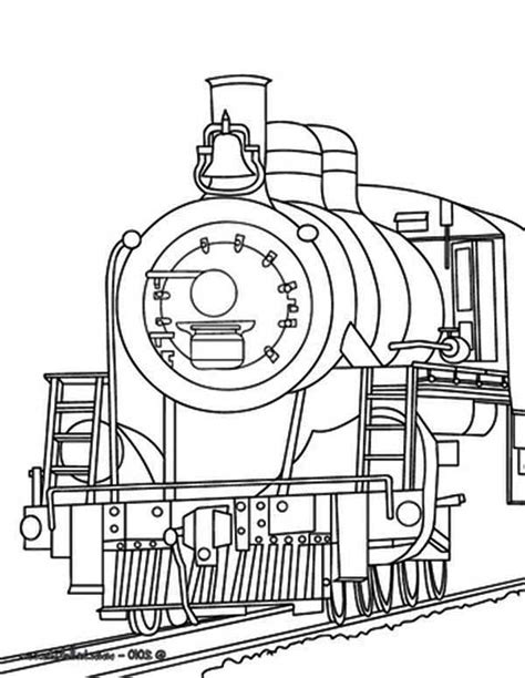 steam train coloring page  kids netart
