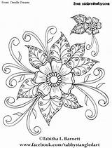 Embroidery Flowers Hand Pages Pattern Flower Coloring Patterns sketch template