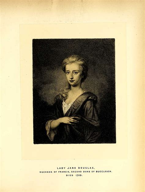 portrait lady jane douglas  duchess scotts  buccleuch volume  histories