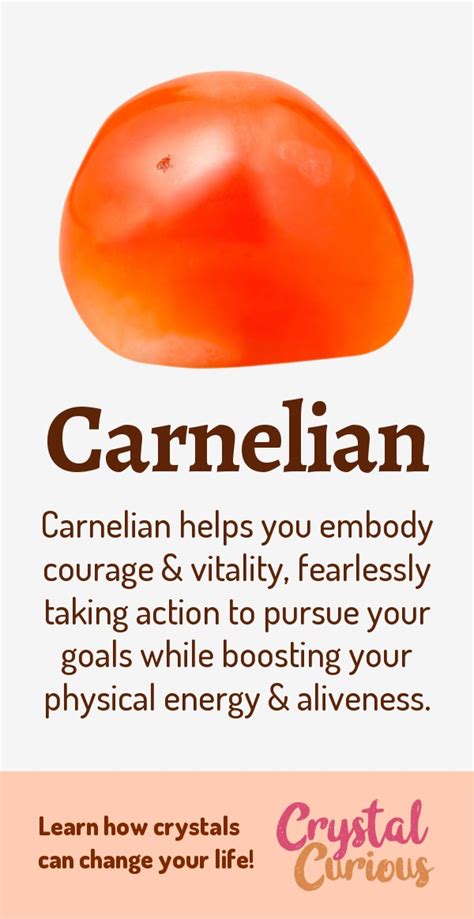 Carnelian Healing Properties And Benefits Crystal Curious