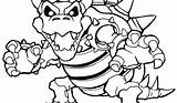 Coloring Bowser Dry Goomba Jr Pages Drawing Color Printable Getdrawings Getcolorings Clipartmag sketch template